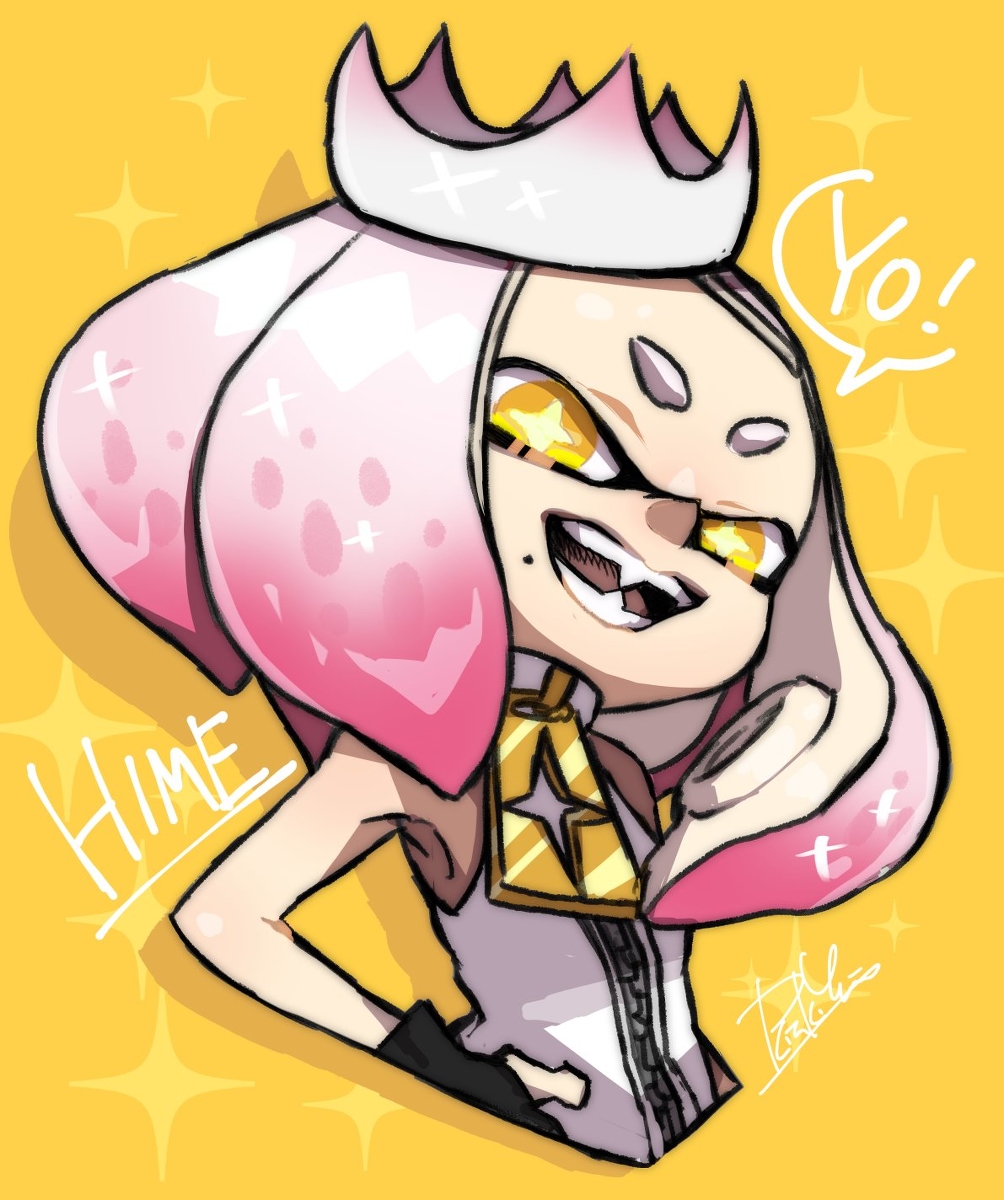 This is a pixiv picture whose title is HIME.