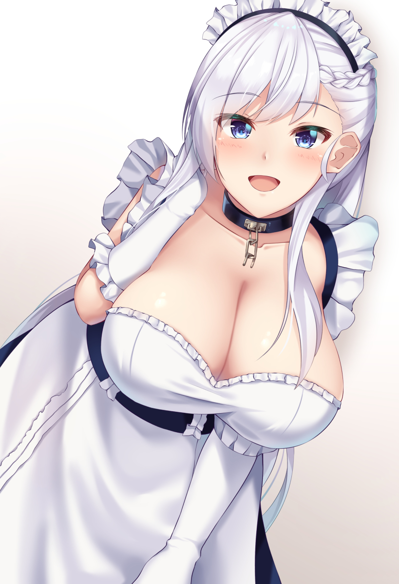 This is a pixiv picture whose title is ベルファストさん.