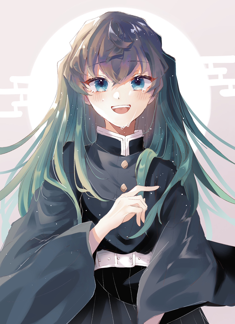 This is a pixiv picture whose title is 時透無一郎.