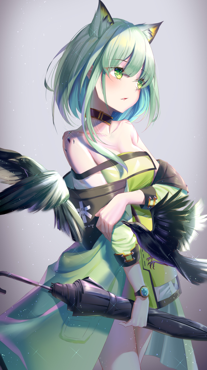 This is a pixiv picture whose title is 凯尔希.