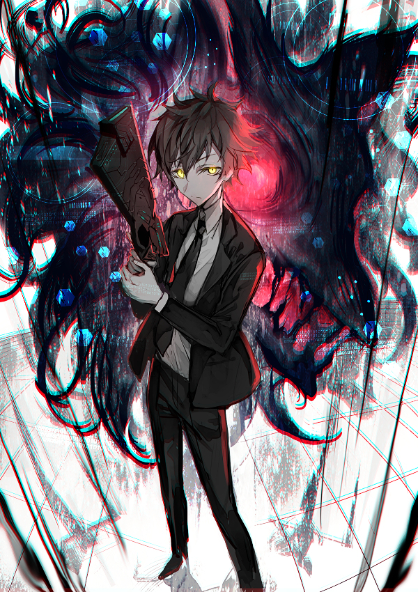 This is a pixiv picture whose title is PSYCHO-PASS.