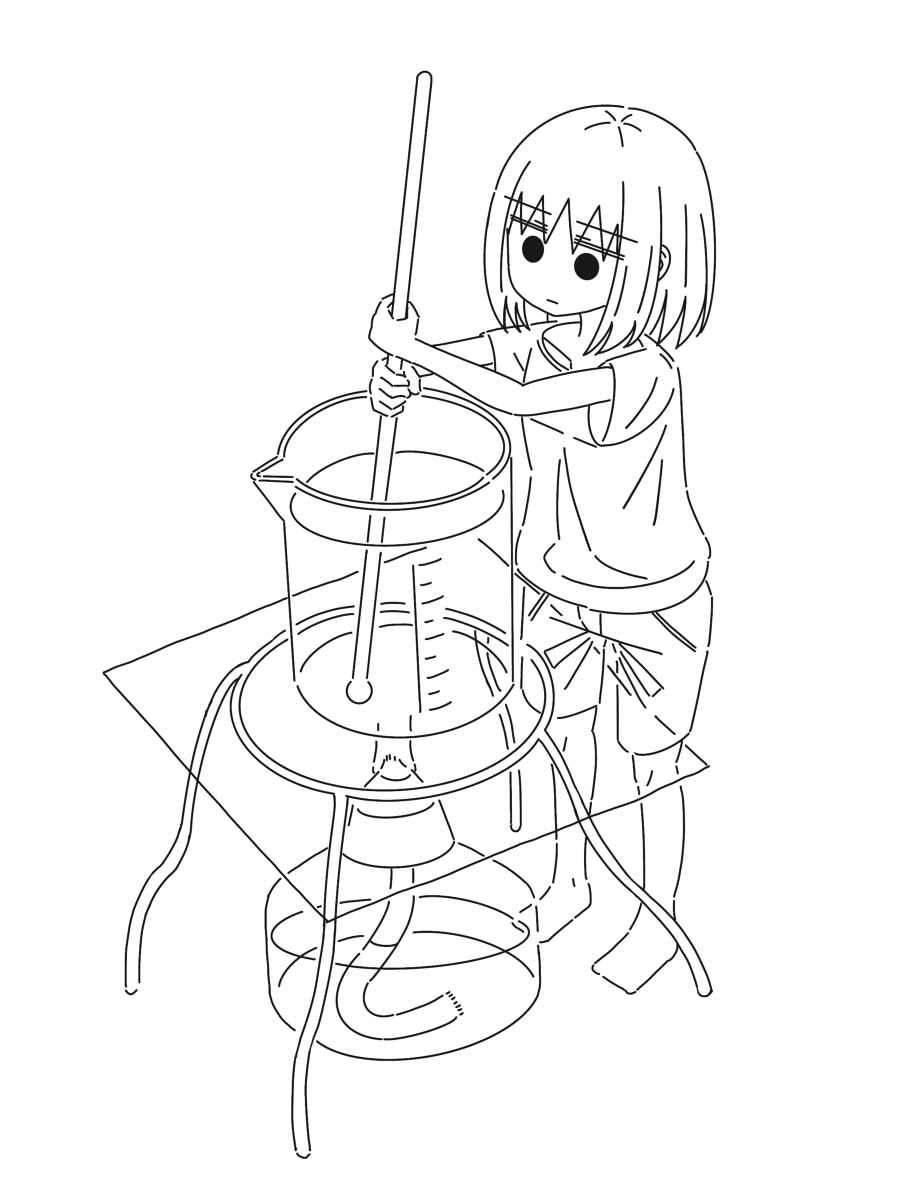 This is a pixiv picture whose title is 加熱.