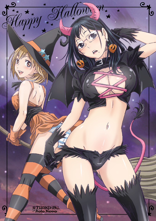 This is a pixiv picture whose title is ハッピーハロウィン！！.