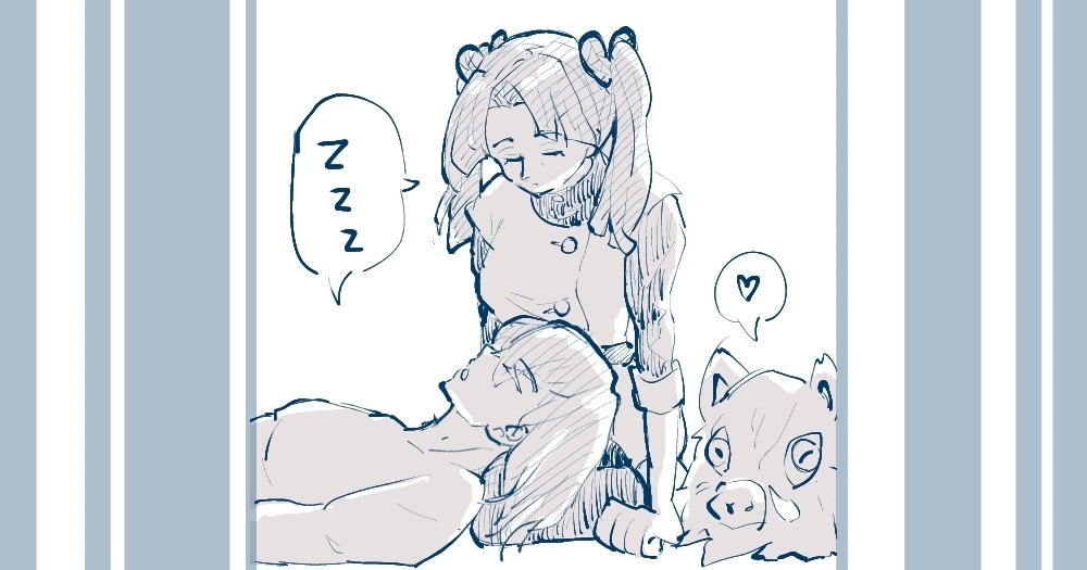 This is a pixiv picture whose title is ラクガキ伊アオちゃん.