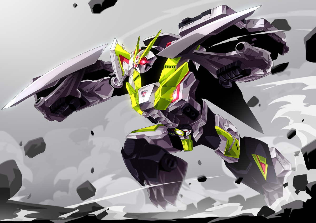 This is a pixiv picture whose title is 『ブレイキングマンモス！』.
