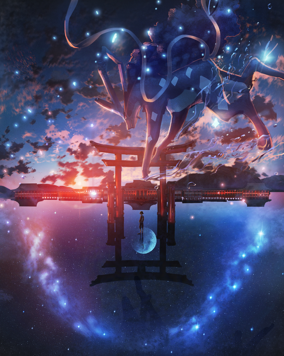 This is a pixiv picture whose title is 水君.