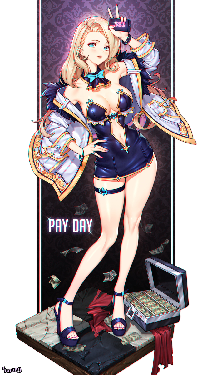 This is a pixiv picture whose title is Pay Day.