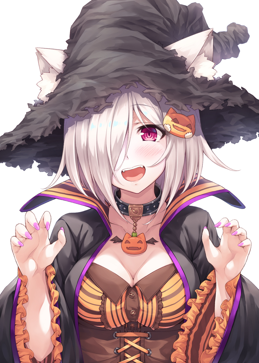 This is a pixiv picture whose title is ハロウィンくおんちゃん.