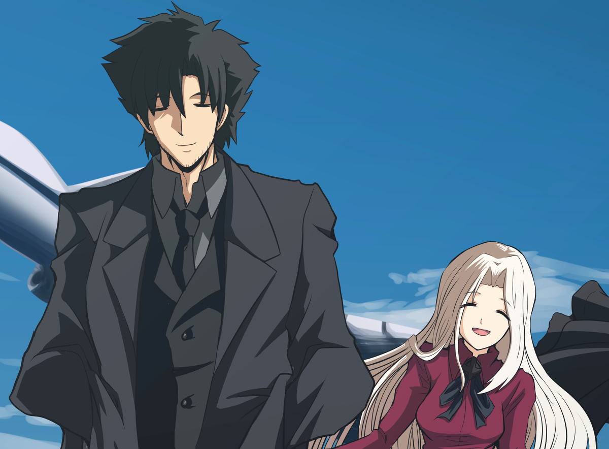 This is a pixiv picture whose title is シティーハンター風衛宮切嗣.