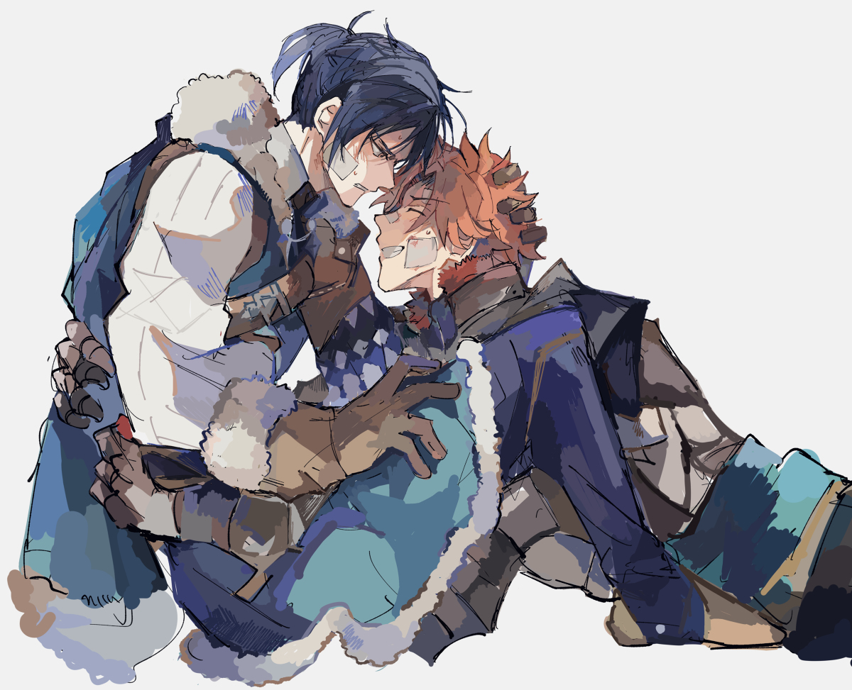 This is a pixiv picture whose title is 【腐】シルフェリ詰め②.