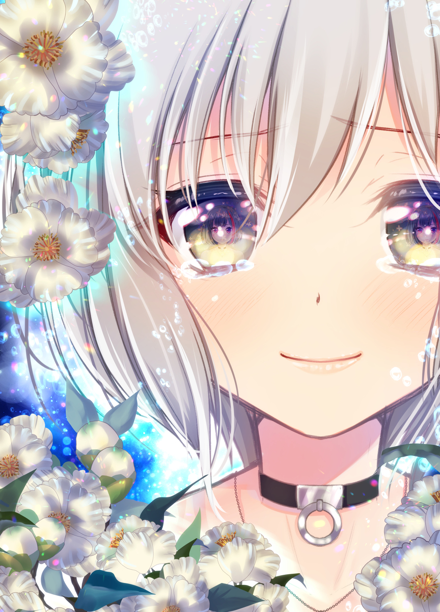 This is a pixiv picture whose title is それぞれの道、結ぶ茜空.