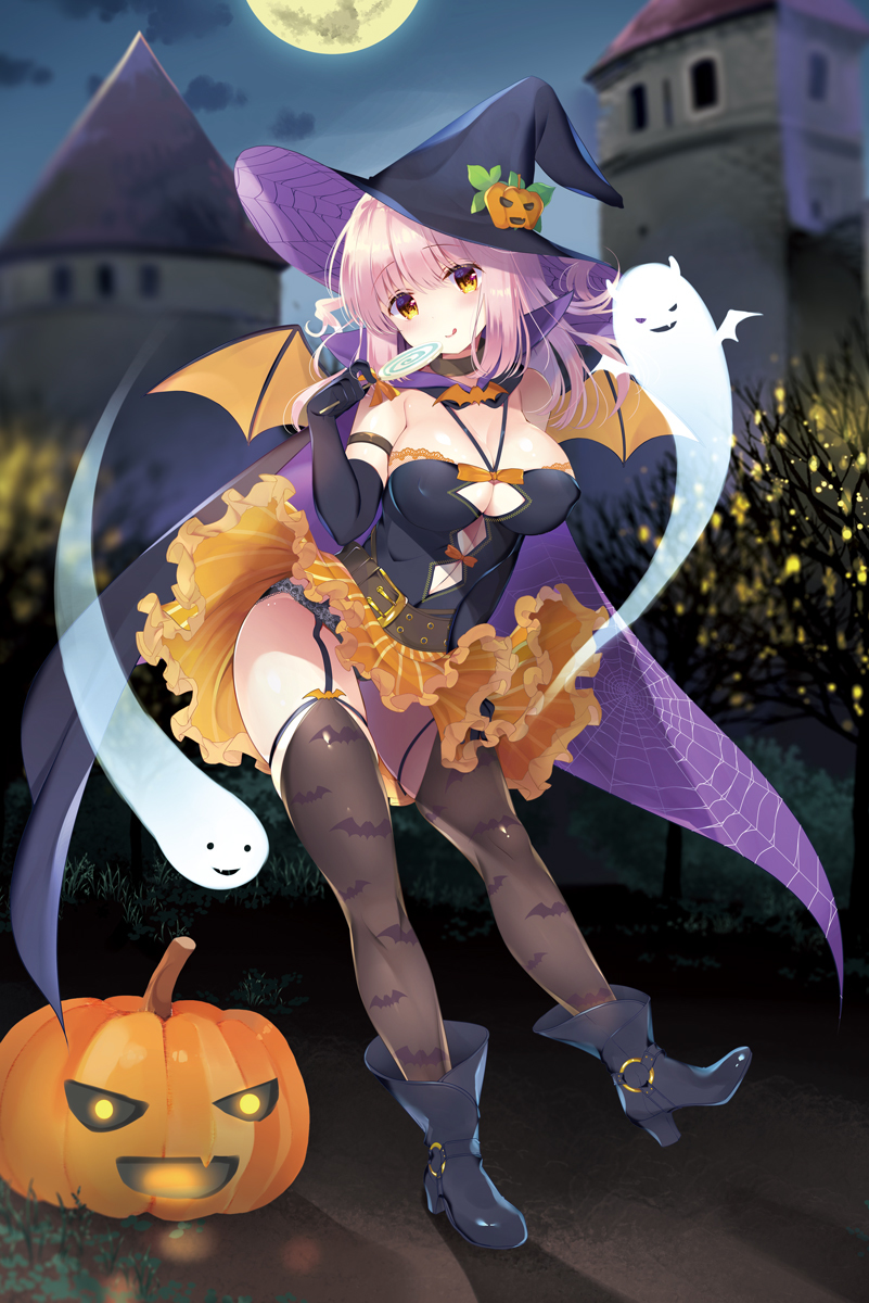 This is a pixiv picture whose title is ハロウィン.