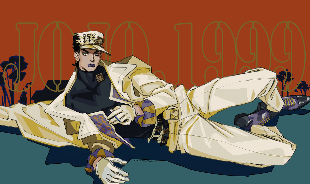 This is a pixiv picture whose title is Jotaro log.