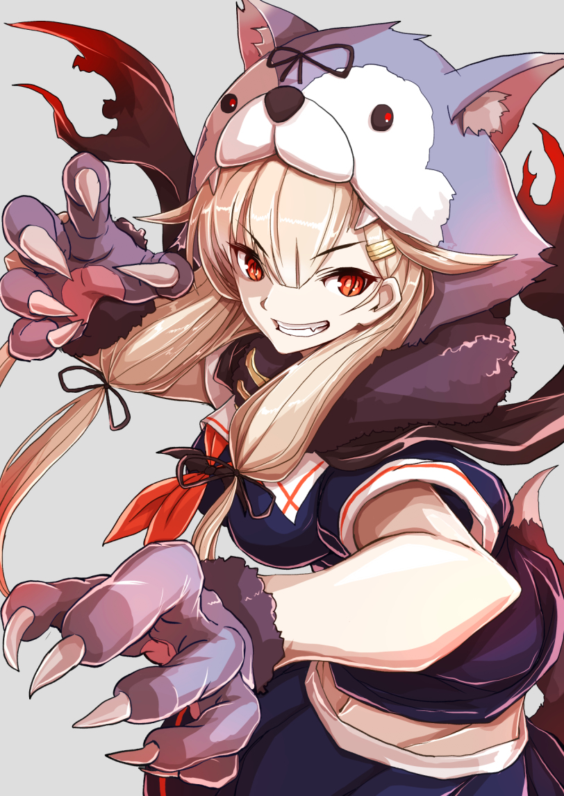 This is a pixiv picture whose title is 夕立.