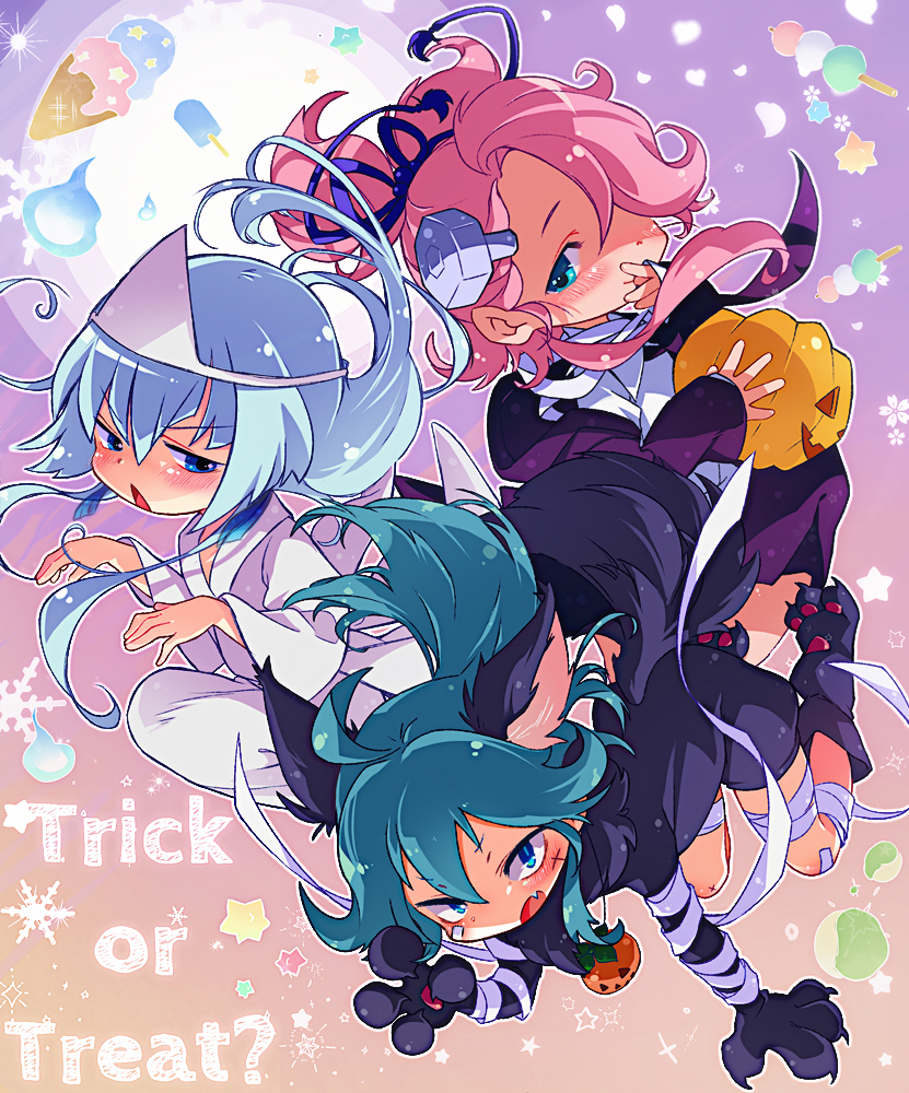 This is a pixiv picture whose title is ハロウィン左文字2019.