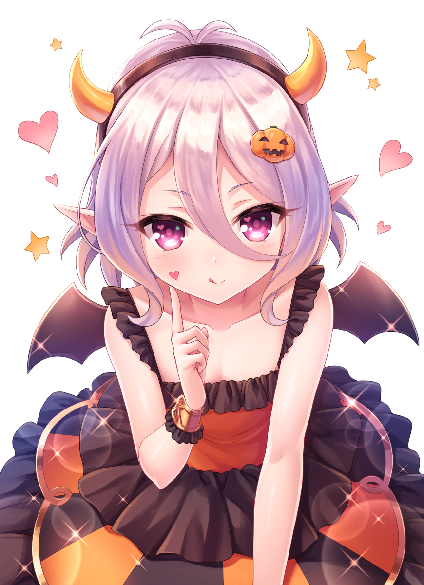 This is a pixiv picture whose title is 小悪魔仮装コッコロちゃん.