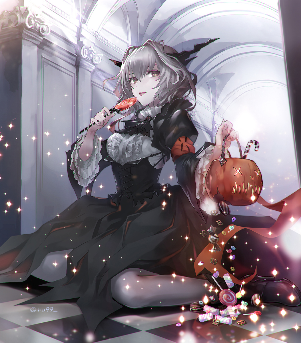 This is a pixiv picture whose title is 明日方舟_塔露拉.