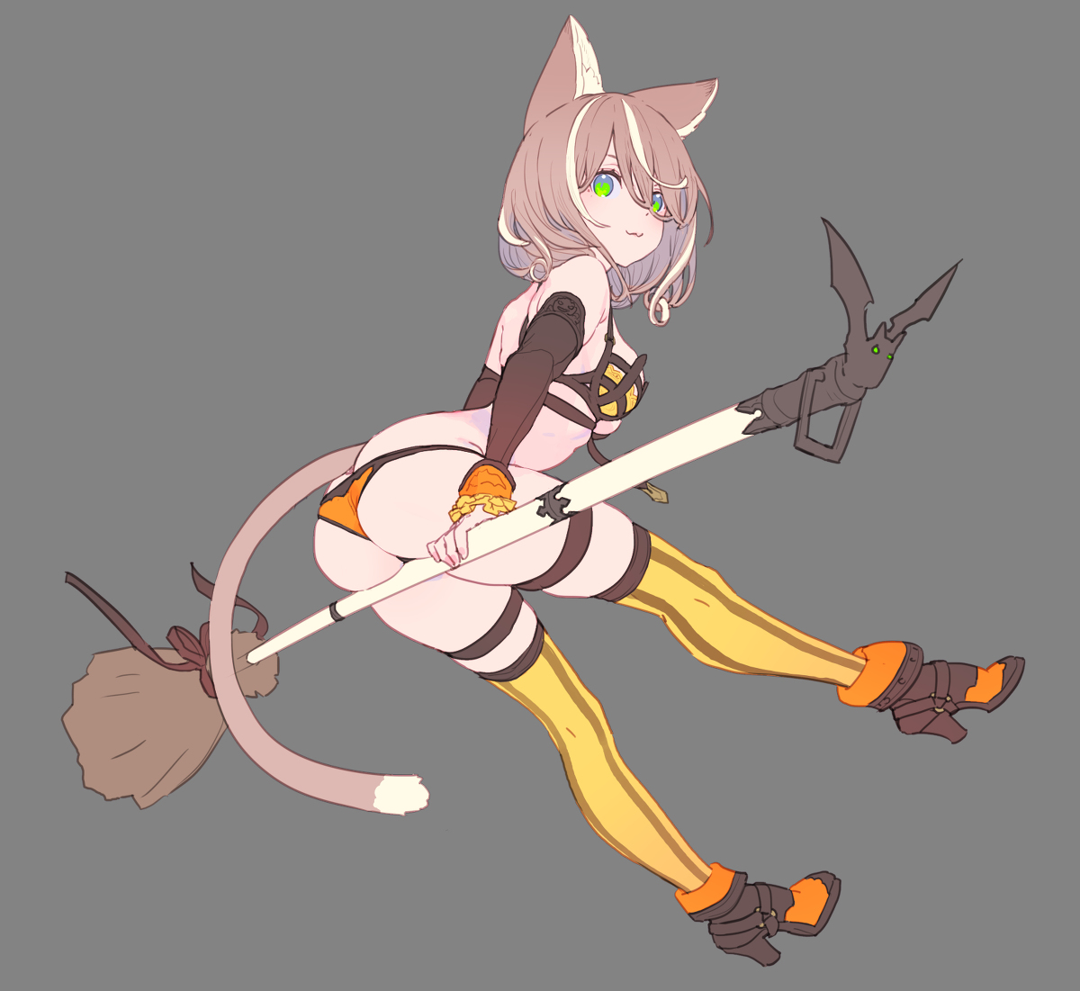 This is a pixiv picture whose title is 創作落書き.