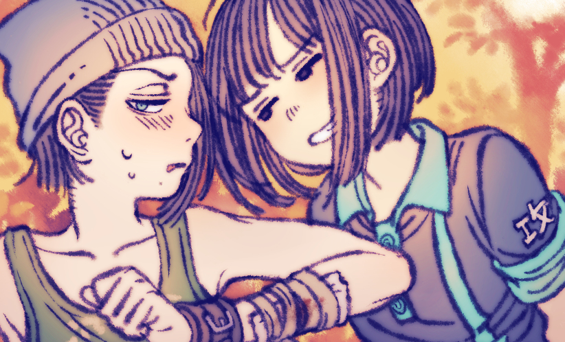 This is a pixiv picture whose title is デッバドイ詰め.