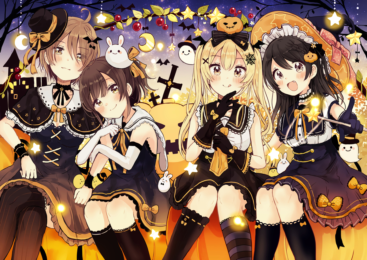 This is a pixiv picture whose title is Happy Halloween!!.