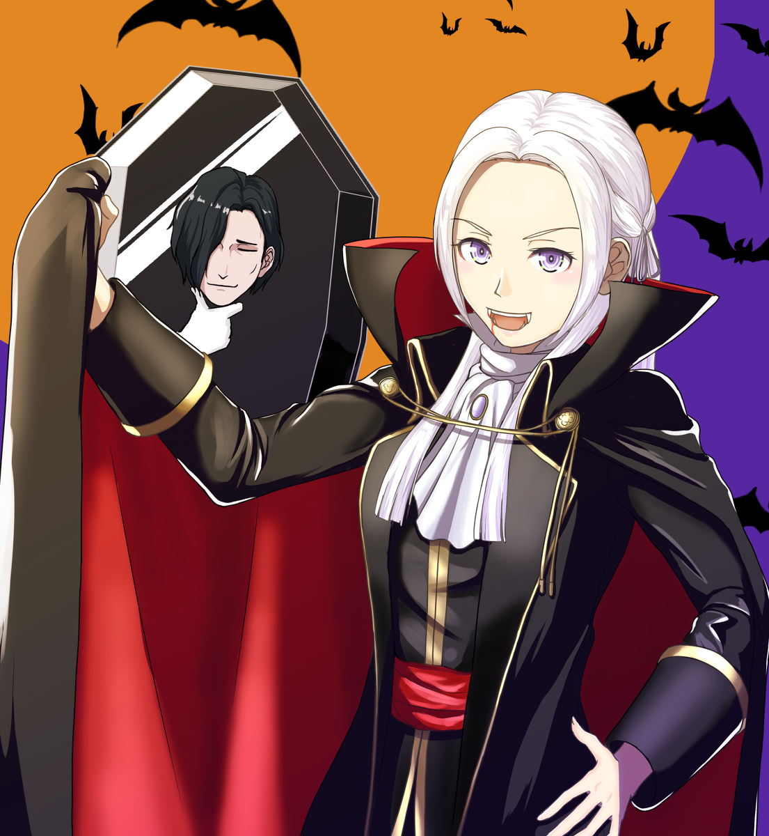 This is a pixiv picture whose title is ハロウィン級長ズ.