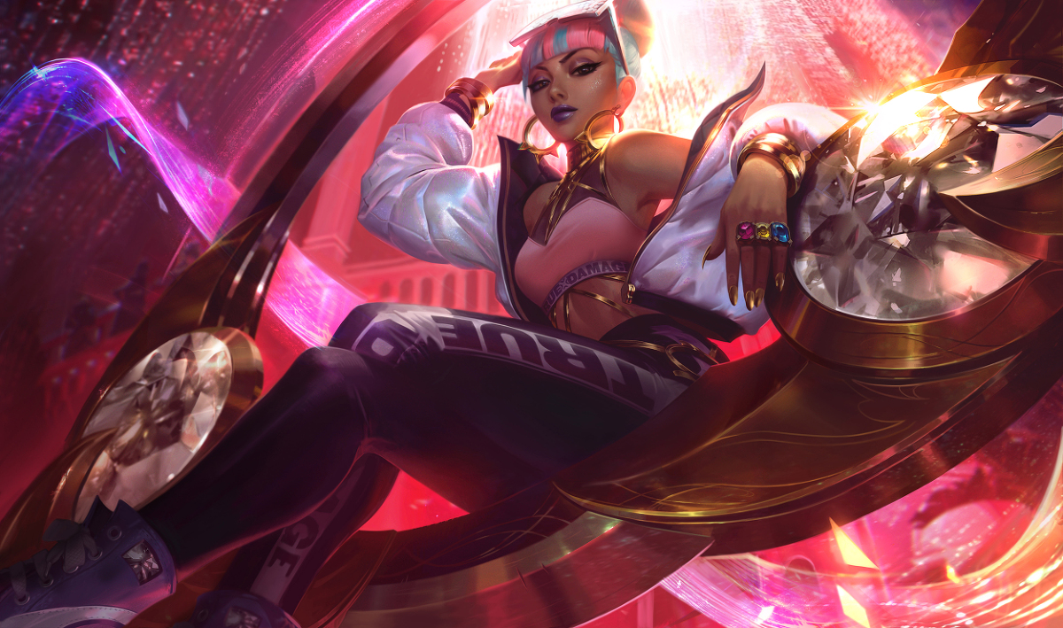This is a pixiv picture whose title is True Damage Qiyana.