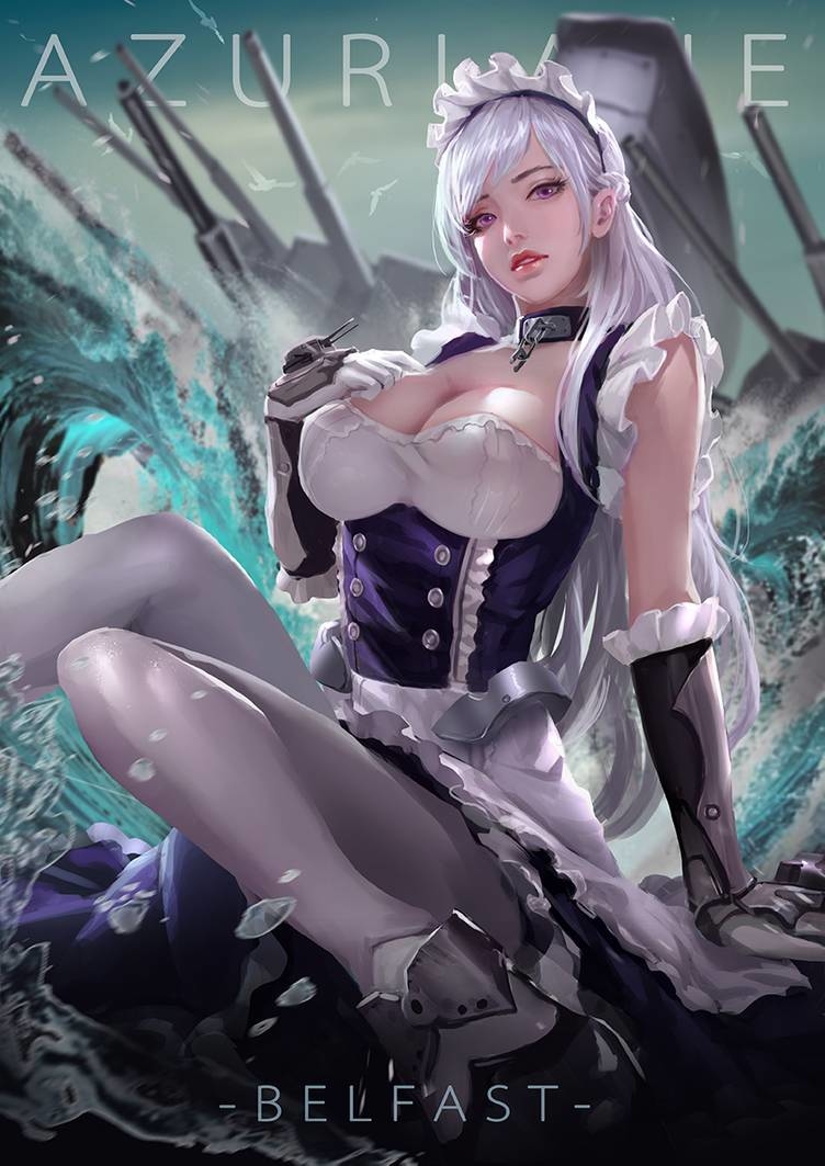 This is a pixiv picture whose title is ベルファスト.