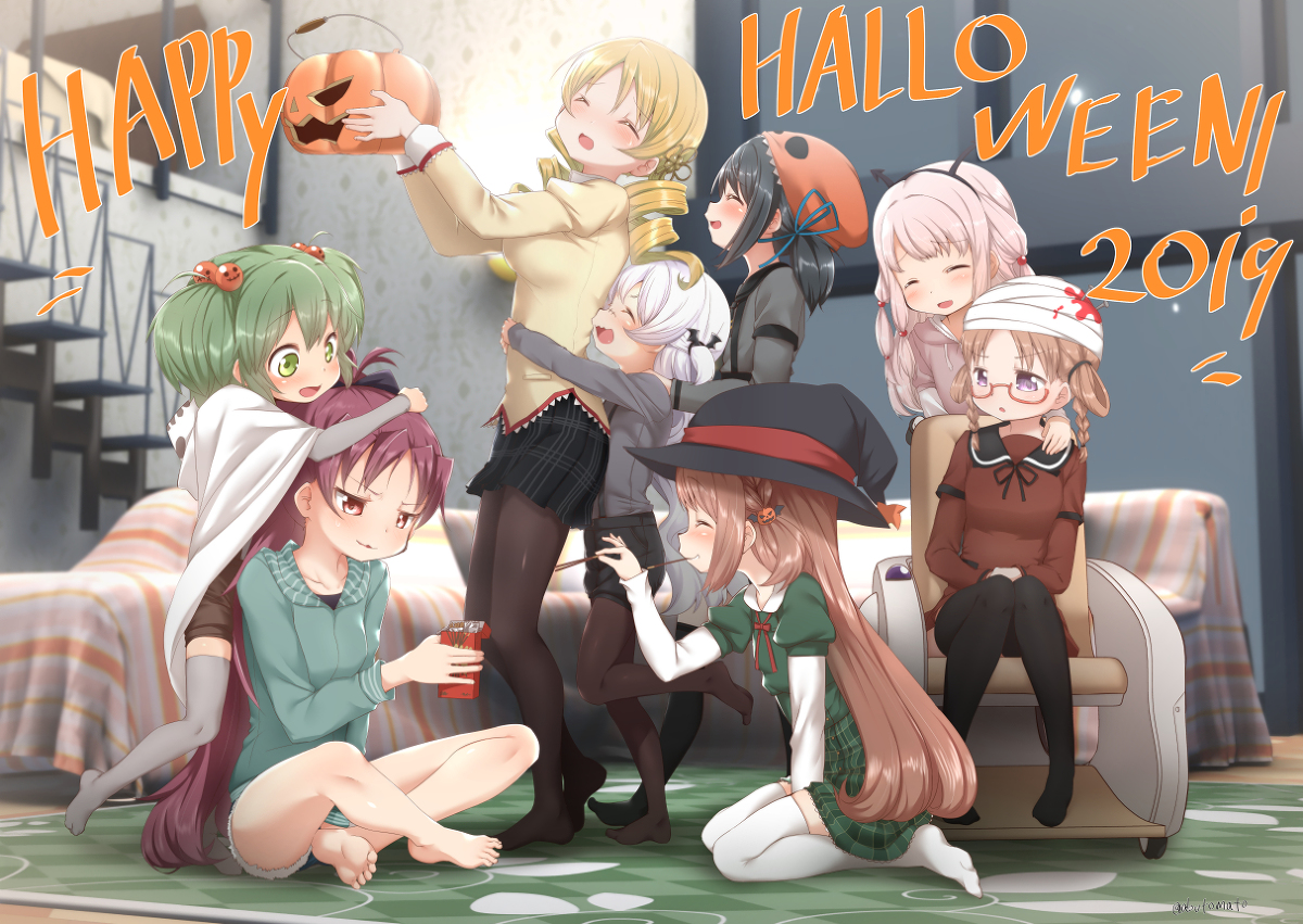 This is a pixiv picture whose title is ハロウィン2019.