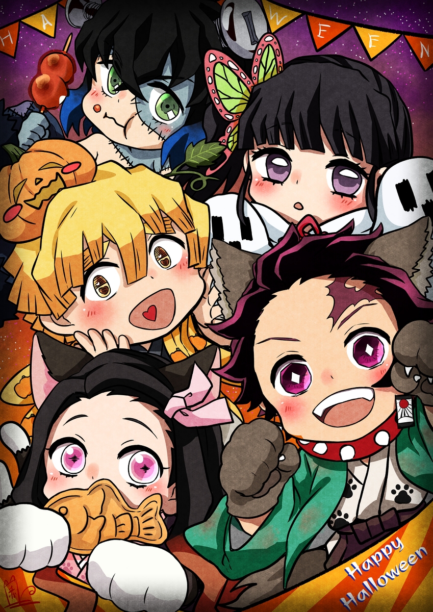 This is a pixiv picture whose title is HAPPYHALLOWEEN.