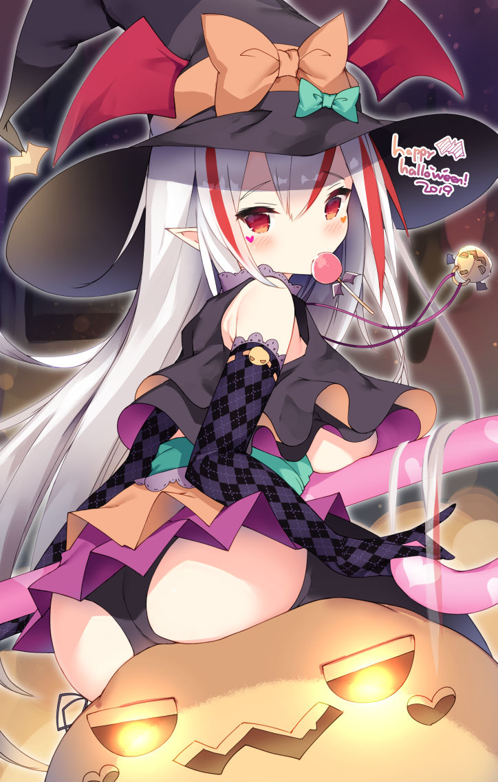 This is a pixiv picture whose title is はろうぃん2019.