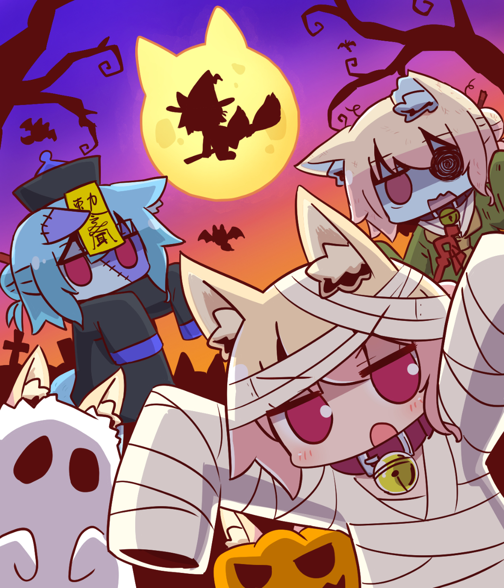 This is a pixiv picture whose title is ﾊﾛｳｨｰﾝ.