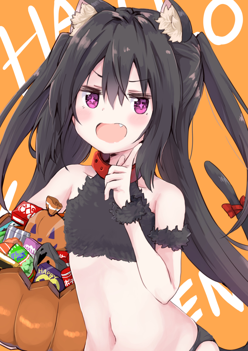 This is a pixiv picture whose title is ハッピーハロウィン.