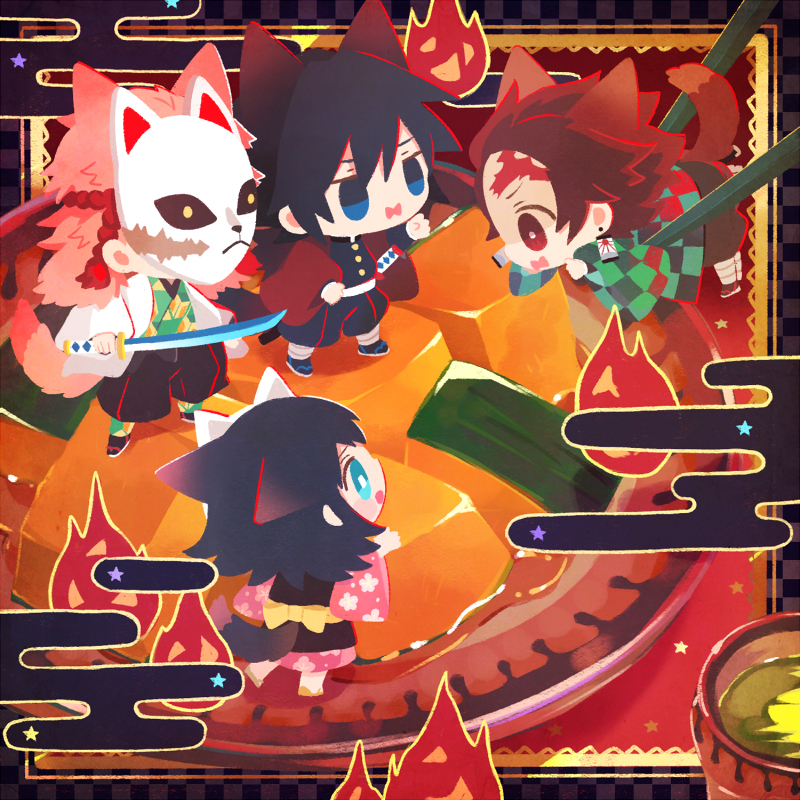This is a pixiv picture whose title is 🎃.