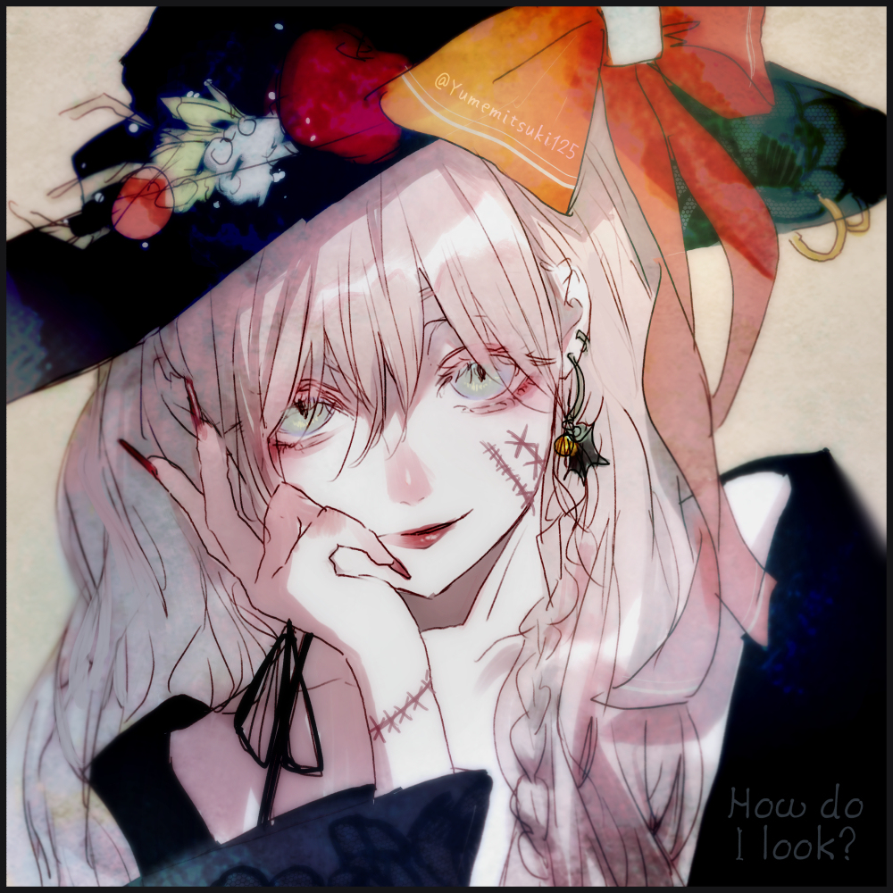 This is a pixiv picture whose title is Halloween　2019.
