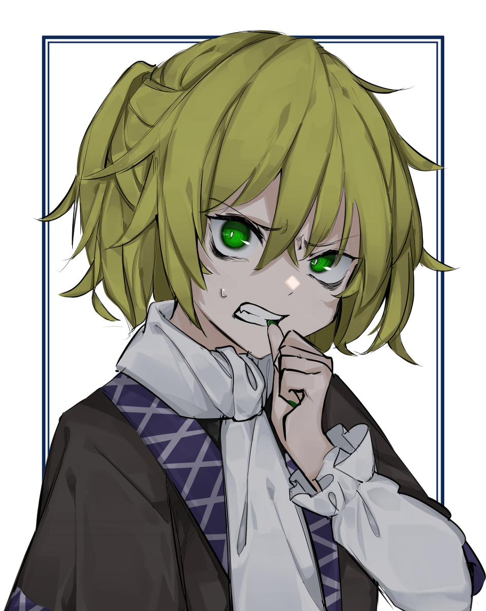 This is a pixiv picture whose title is 嫉妬.