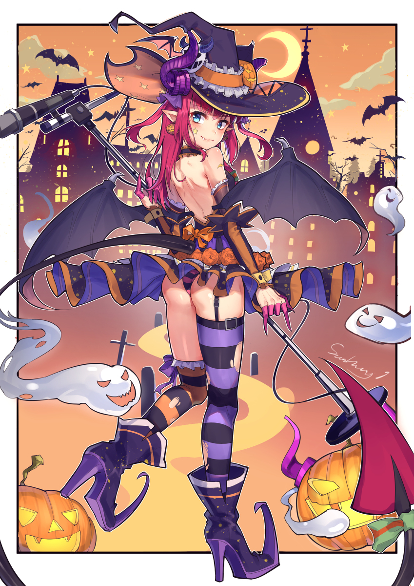 This is a pixiv picture whose title is Happy  Halloween!.