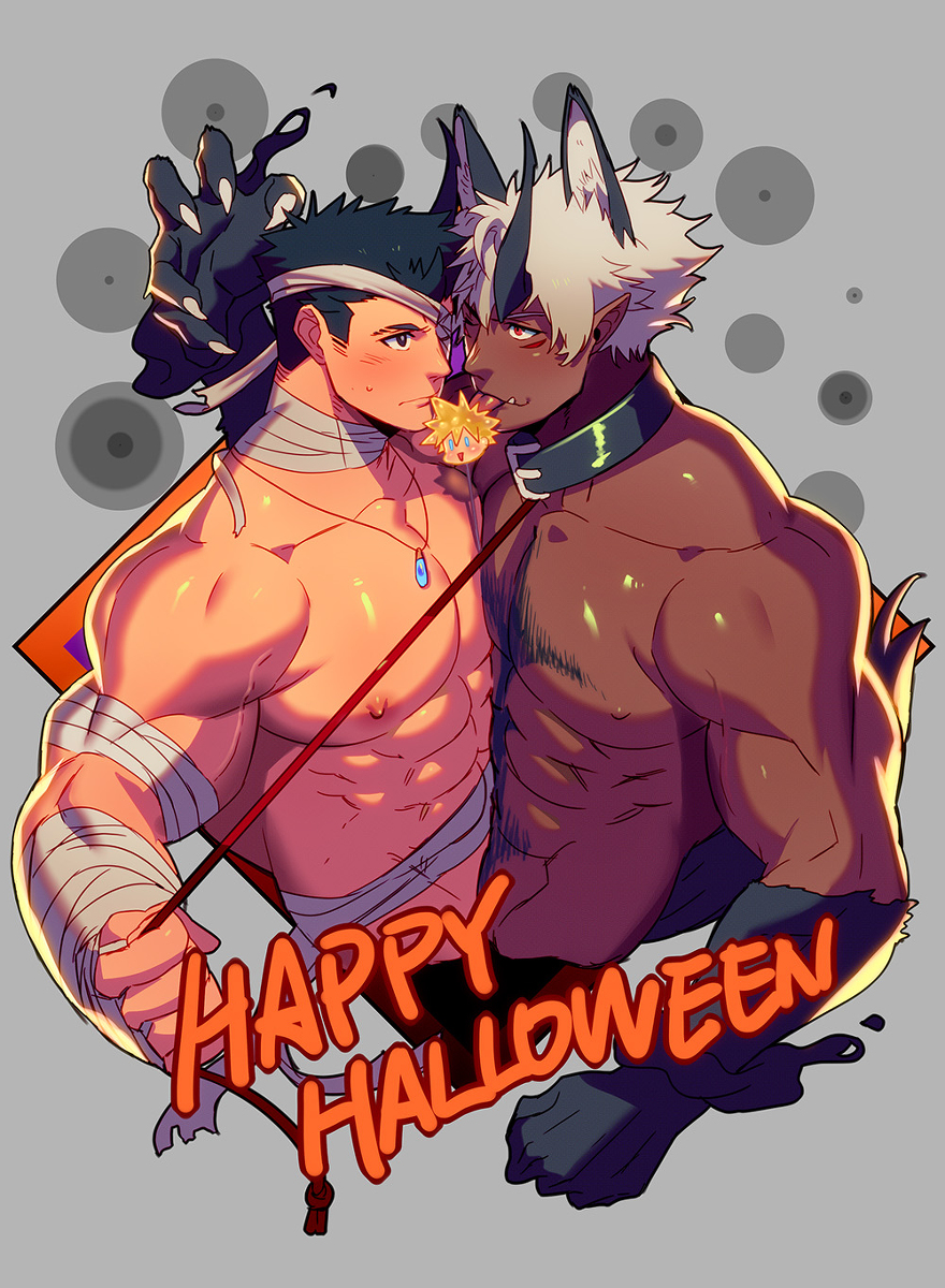 This is a pixiv picture whose title is ハロウィーンだ！！.