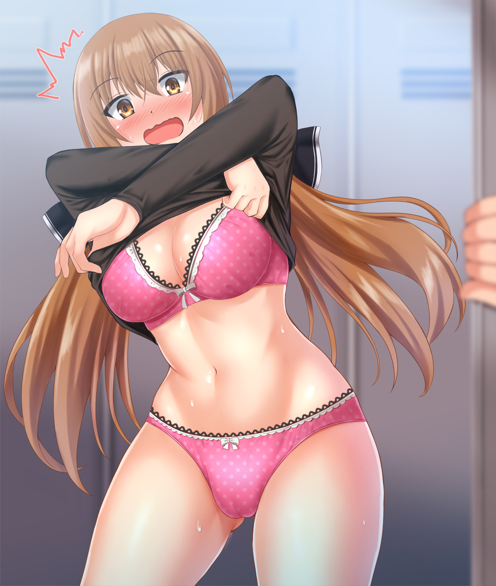 This is a pixiv picture whose title is 提督「タシュケントの着替えを助けんと」.