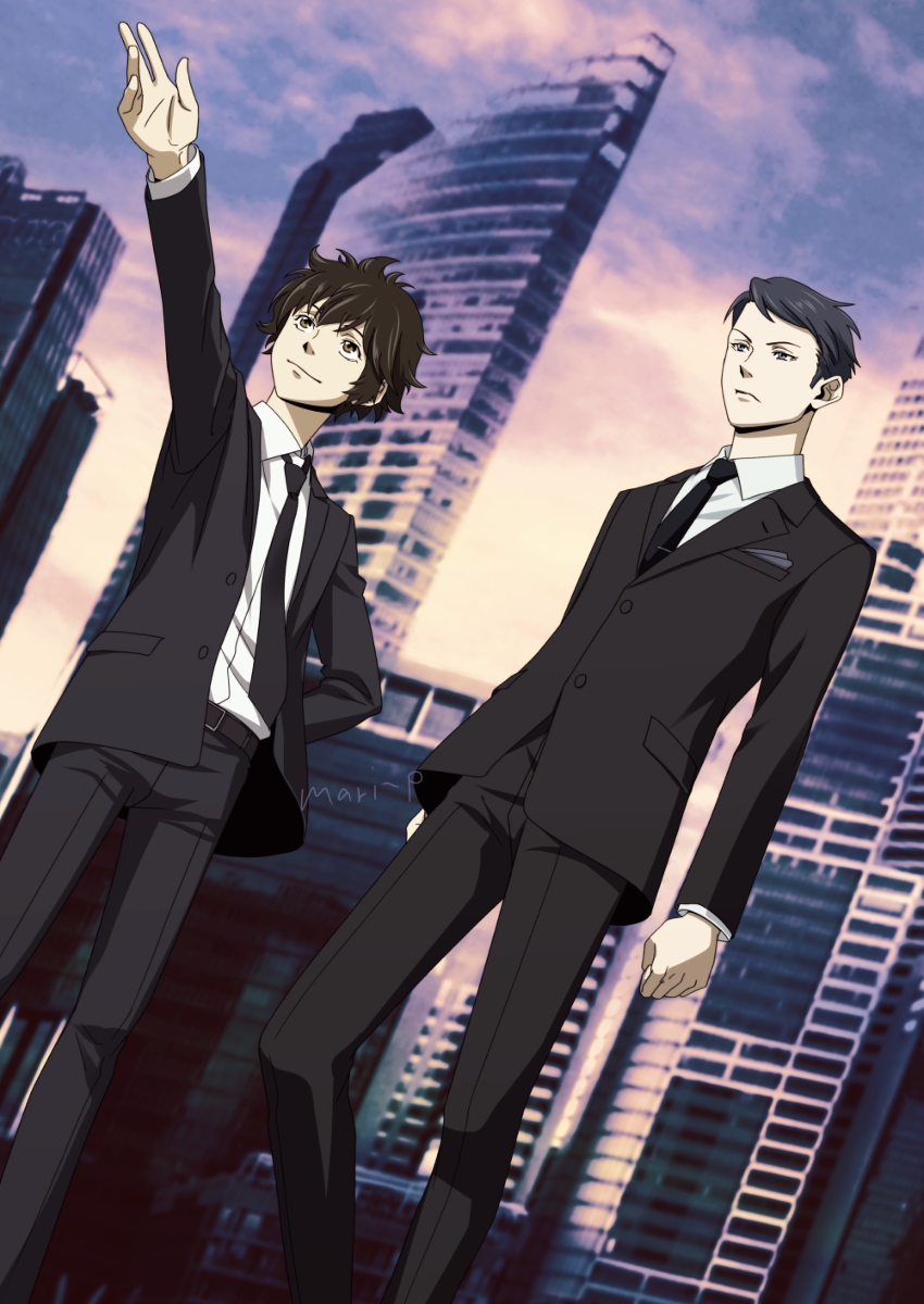 This is a pixiv picture whose title is PSYCHO-PASS.