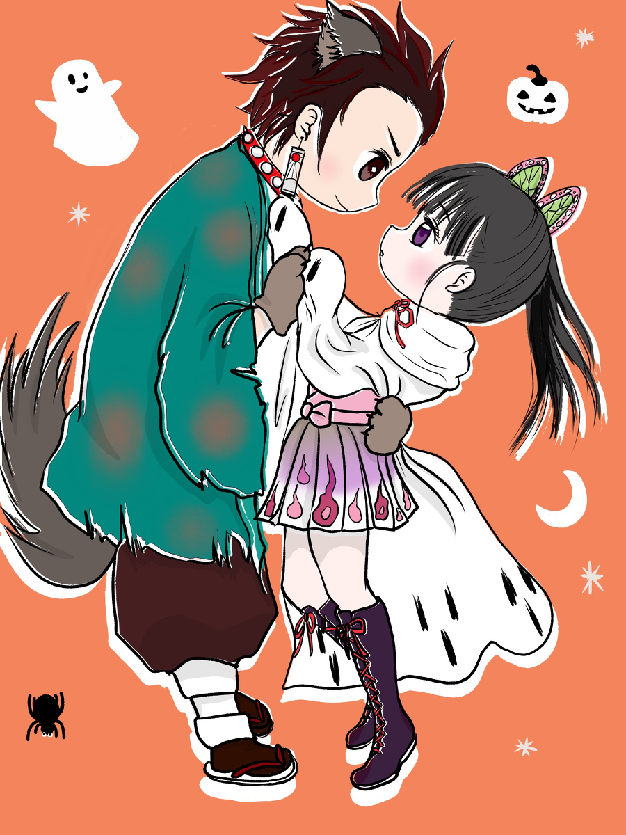 This is a pixiv picture whose title is 鬼滅イロイロ.
