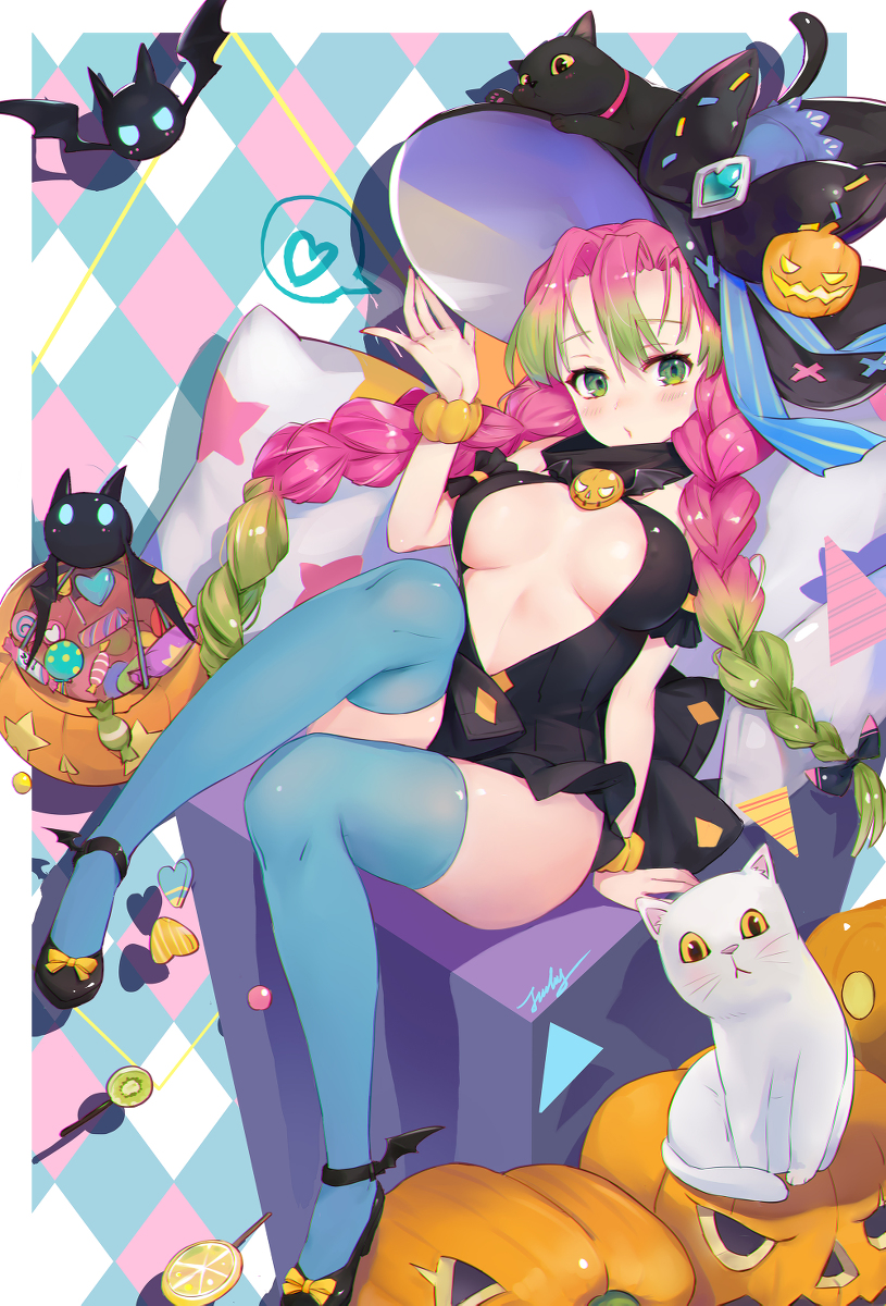 This is a pixiv picture whose title is 鬼滅の刃.