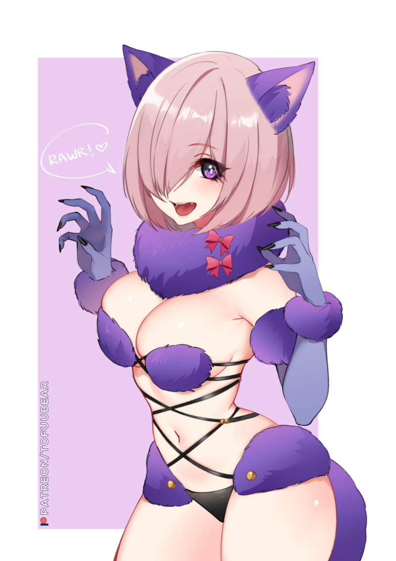 This is a pixiv picture whose title is Mashu.