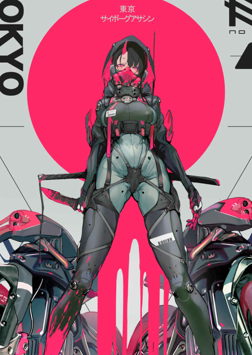 This is a pixiv picture whose title is TOKYO CYBORG ASSASSIN.