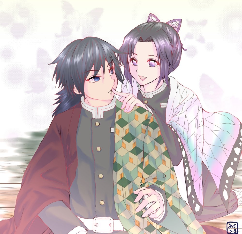 This is a pixiv picture whose title is 戯れ.
