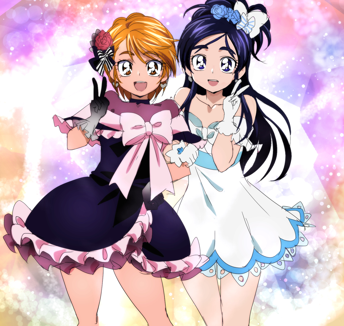 This is a pixiv picture whose title is プリキュア健全絵まとめ.