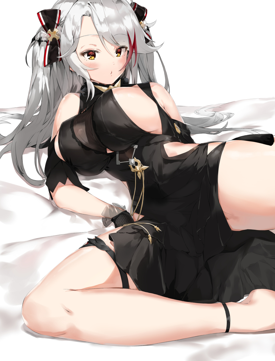 This is a pixiv picture whose title is 歐根<3.