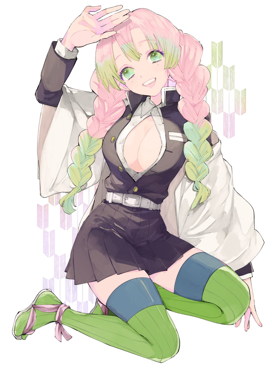 This is a pixiv picture whose title is 恋柱.