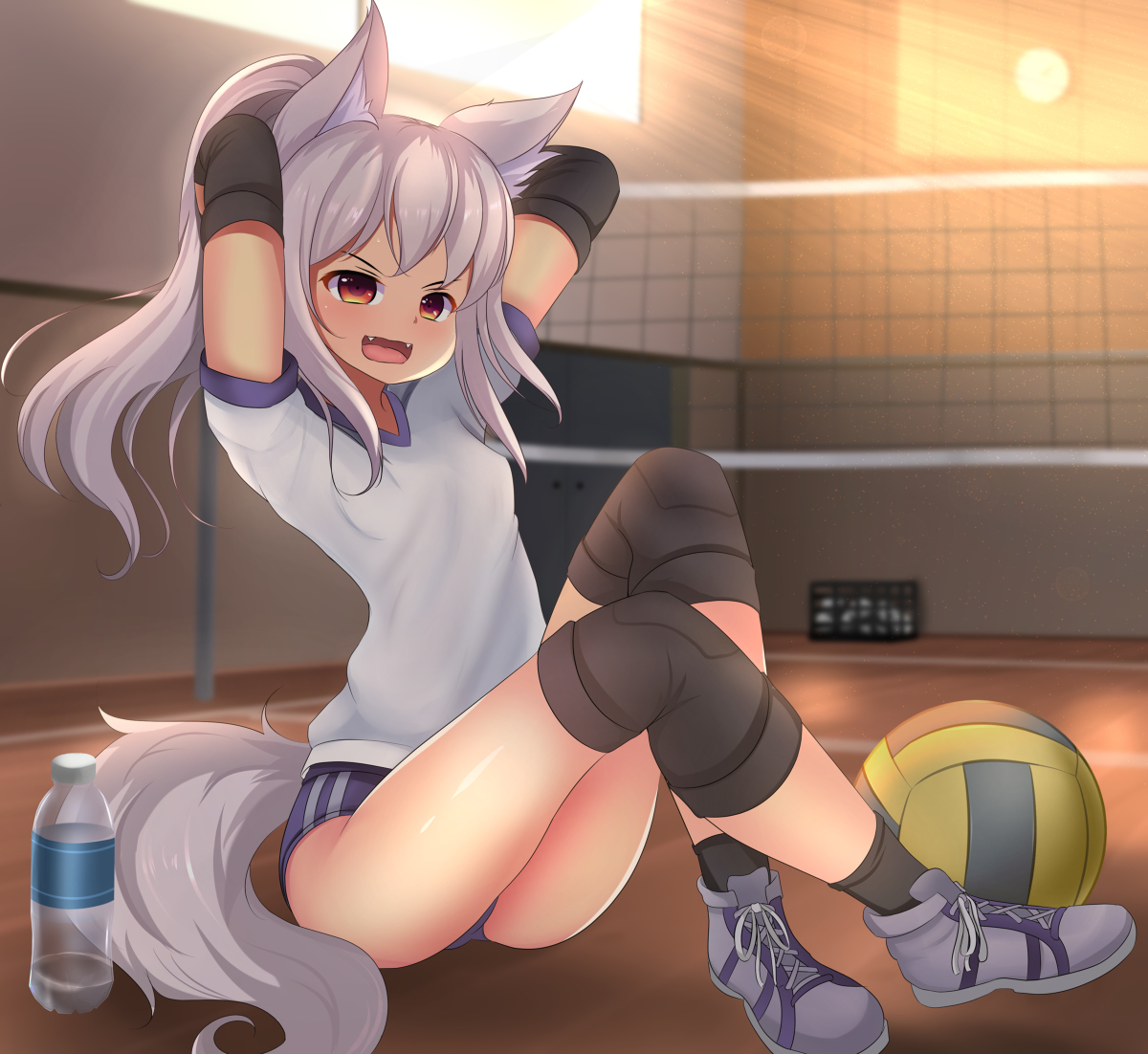 This is a pixiv picture whose title is P.E Class (Vanille).