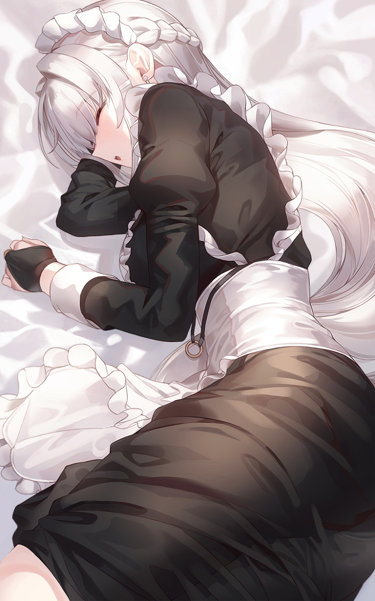 This is a pixiv picture whose title is 🤤.