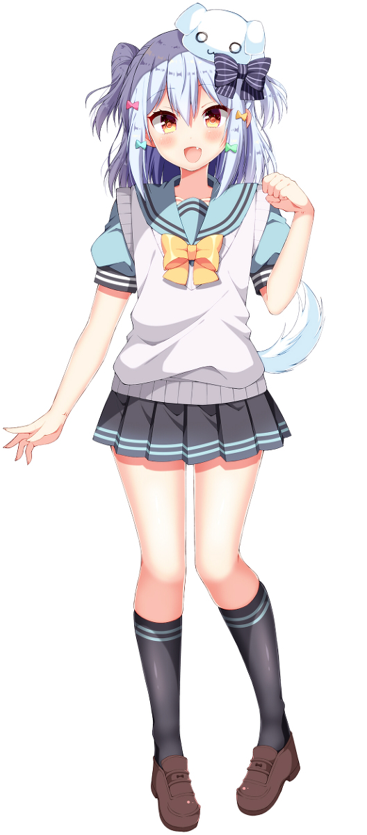 This is a pixiv picture whose title is わんわんっ（Ｕ＾ω＾）♪.